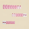 12 Sizes-24 Pcs Press On Nails Y1626
