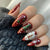 12 Sizes-24 Pcs Press On Nails Y1240