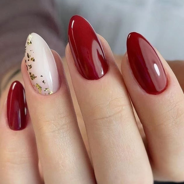 12 Sizes-24 Pcs Press On Nails W1810