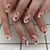 12 Sizes-24 Pcs Press On Nails JP3911