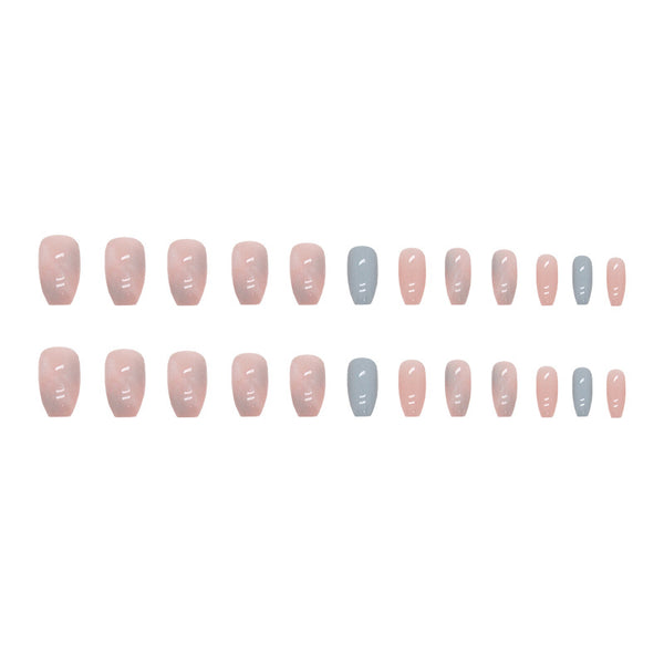 12 Sizes-24 Pcs Press On Nails W998