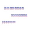 12 Sizes-24 Pcs Press On Nails JP3819