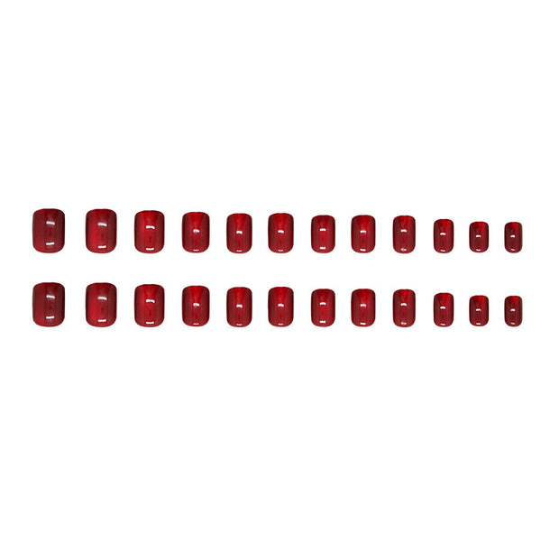 12 Sizes-24 Pcs Press On Nails MY148
