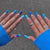12 Sizes-24 Pcs Press On Nails W127
