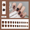 12 Sizes-24 Pcs Press On Nails Z082