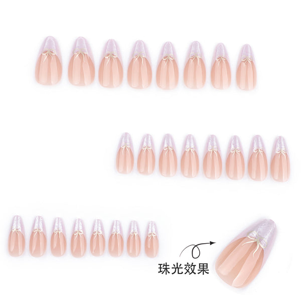 12 Sizes-24 Pcs Press On Nails JP3634