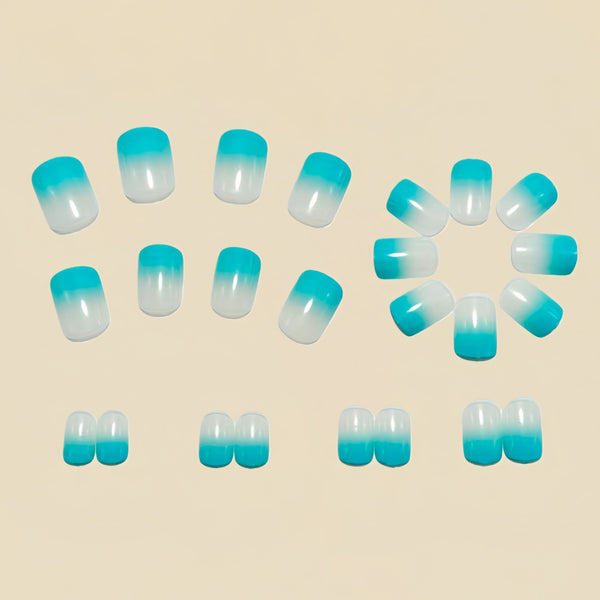 12 Sizes-24 Pcs Press On Nails Y1739
