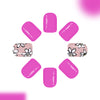12 Sizes-24 Pcs Press On Nails C1599
