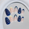 12 Sizes-24 Pcs Press On Nails Z1265