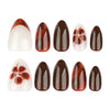 12 Sizes-24 Pcs Press On Nails JP4039