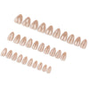 12 Sizes-24 Pcs Press On Nails JP4044