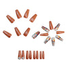 12 Sizes-24 Pcs Press On Nails Y1903