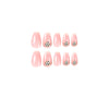 12 Sizes-24 Pcs Press On Nails JP2373