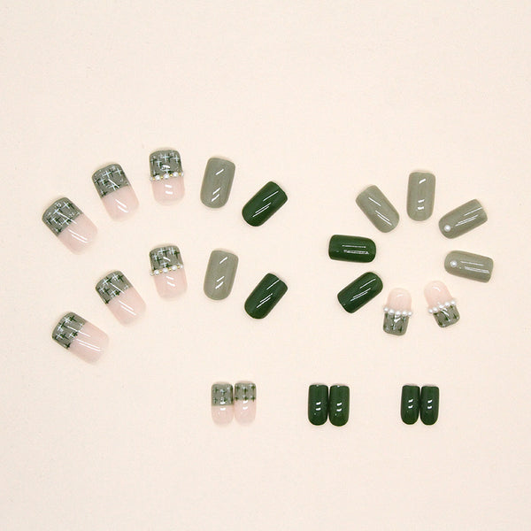 12 Sizes-24 Pcs Press On Nails Z577
