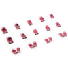 12 Sizes-24 Pcs Press On Nails Z280