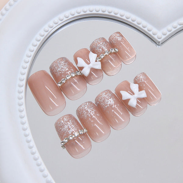12 Sizes-24 Pcs Press On Nails Z1288