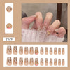 12 Sizes-24 Pcs Press On Nails Z929