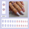 12 Sizes-24 Pcs Press On Nails W847