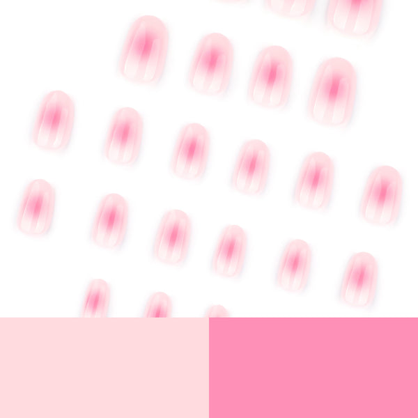 12 Sizes-24 Pcs Press On Nails JP4369