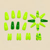 12 Sizes-24 Pcs Press On Nails Y1604