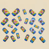 12 Sizes-24 Pcs Press On Nails Y1746