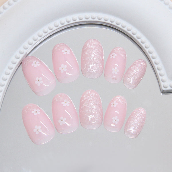 12 Sizes-24 Pcs Press On Nails W2040