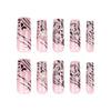 12 Sizes-24 Pcs Press On Nails JP3508