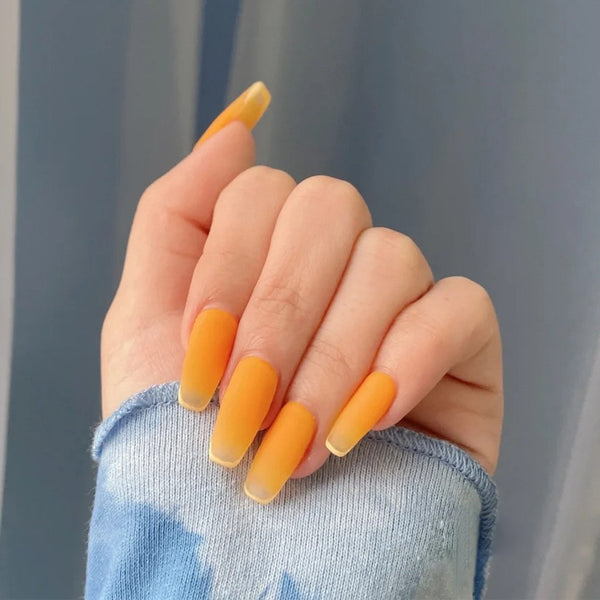 12 Sizes-24 Pcs Press On Nails JP1190