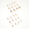 12 Sizes-24 Pcs Press On Nails JP1521