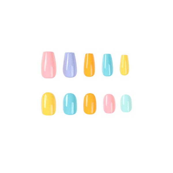 12 Sizes-24 Pcs Press On Nails JP1992