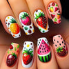12 Sizes-24 Pcs Press On Nails y2078-24
