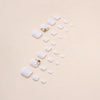 12 Sizes-24 Pcs Press On Nails F059