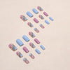 12 Sizes-24 Pcs Press On Nails W819