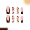12 Sizes-24 Pcs Press On Nails C1177