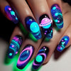 12 Sizes-24 Pcs Press On Nails Y1796