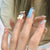 12 Sizes-24 Pcs Press On Nails Z073