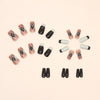 12 Sizes-24 Pcs Press On Nails R696