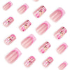 12 Sizes-24 Pcs Press On Nails JP3966