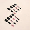 12 Sizes-24 Pcs Press On Nails W793