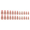 12 Sizes-24 Pcs Press On Nails Z903