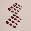 12 Sizes-24 Pcs Press On Nails W1271