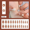 12 Sizes-24 Pcs Press On Nails R968