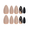12 Sizes-24 Pcs Press On Nails JP2849