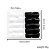 12 Sizes-24 Pcs Press On Nails Solid-1-24pcs
