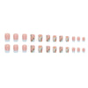 12 Sizes-24 Pcs Press On Nails W605