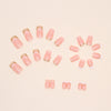12 Sizes-24 Pcs Press On Nails W305