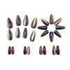 12 Sizes-24 Pcs Press On Nails Y2013