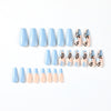 12 Sizes-24 Pcs Press On Nails JP2016