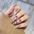 12 Sizes-24 Pcs Press On Nails R632