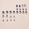 12 Sizes-24 Pcs Press On Nails W1915